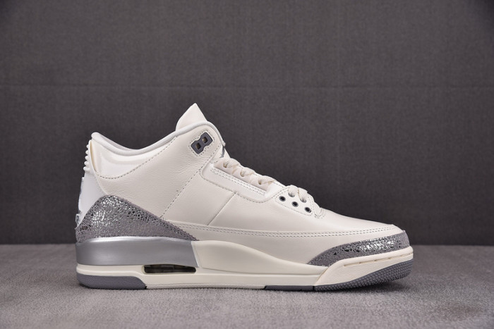 Air Jordan 3 Retro Sail Cement Grey (Women