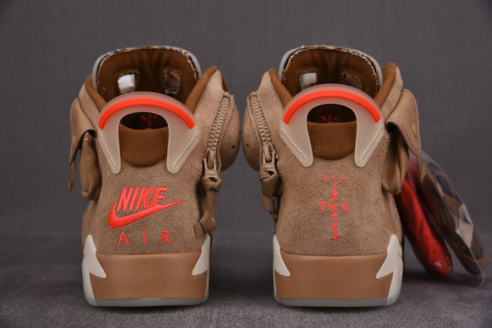 TRAVIS SCOTT X AIR JORDAN 6 “BRITISH KHAKI” DH0690-200