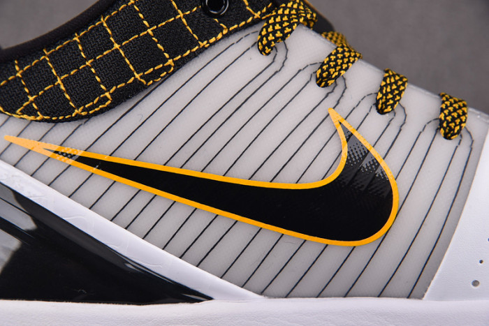 Nike Kobe 4 Protro White Black Del Sol AV6339-101